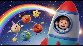 Outer Space Planets Groove | Fun Solar System Song for Kids, Nursery Rhymes & Toddler Music 🪐