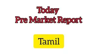 #Today #Market #Analysis Today Market levels and Analysis in tamil.  #todayanalysis #tamilanalysis