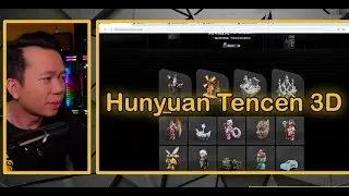 Tự Học 3D Online - Tìm hiểu về AI Hunyua Tencen 3D #ai3dmodel