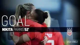 WNT vs. England: Nikita Parris Goal - March 2, 2019