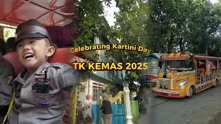 Keliling Naik Odong-odong Parade Kartini Day KB TK Kemas Rawalumbu Bekasi