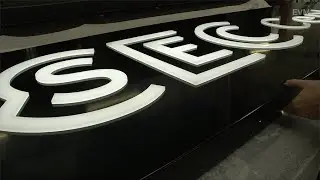 SEC Campus manufacture and installation by EVM signs