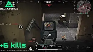 Operaciones vs 3 equipos en Delta Force Mobile #deltaforce #deltaforcemobile #extractionshooter 