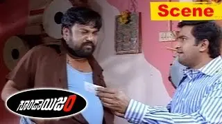Santhanam Hilarious Comedy Scene || Gundaisam Movie Scenes