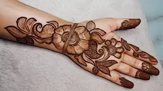 Mehndi Design for front hand | most beautiful mehndi design for shedding| #mehndi