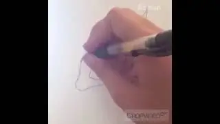 Comic book eye sketch