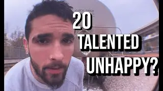 If you're 20, talented, and unhappy, watch this.