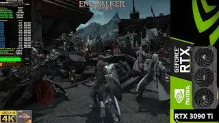Final FantasyXIV Endwalker benchmark Max Settings 4K | RTX 3090 Ti | Ryzen 9 5950X