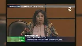 PUBLIC HEARING: UNIDENTIFIED ANOMALOUS AERIAL PHENOMENA, SEPT 12 2023, MEXICO PART4 BEST TRANSLATION