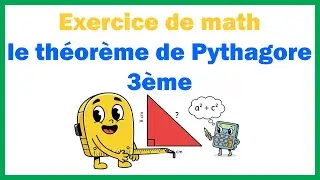 Exercice de math 3eme theoreme de pythagore