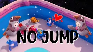Pegwin Pursuit | No Jump Challenge | Bert 🐧 - Fall Guys