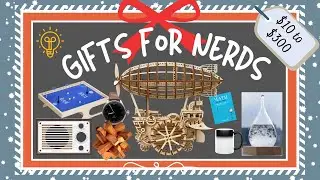 8 UNIQUE GIFT IDEAS FOR NERDS | DIY, Puzzle, and Science Gifts