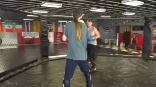 Irish MMA fighter VS German Muay Thai fighter Highlights