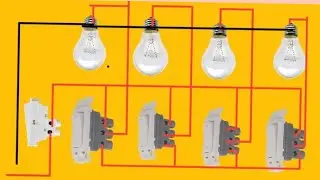 staircase wiring using two way switch | 4 way switch wiring remote control