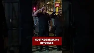 Remains of two more hostages handed over by Hamas arrive at forensic institute in Tel Aviv