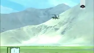 Indian Air Force Deployed Apache Gunship helicopter in Ladakh LAC India China border