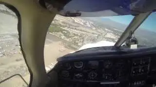 Traffic Pattern in a Piper Archer II at Bracket Airport KPOC