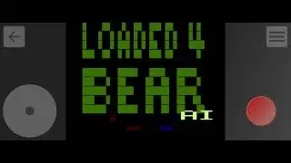 Loaded 4 Bear (Atari 2600 homebrew  via Argon App/Emulator)