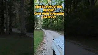 Metal Detecting Where Civil War Soldiers Once Camped