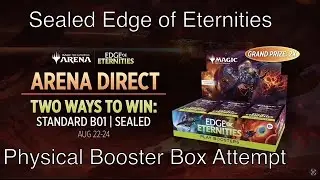 MTG Arena. Sealed Edge of Eternities Booster Box Challenge. Arena Direct.