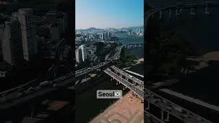 Seoul city 🇰🇷 #shorts #shortsvideo #seoul #korea #southkorea #traffic #dji #drone #asia #natgeo