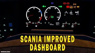 ETS2 1.57 Mod | Scania PGR-Series 2004-2008 & RJLR1 Improved Dashboard | Euro Truck Simulator 2 Mods