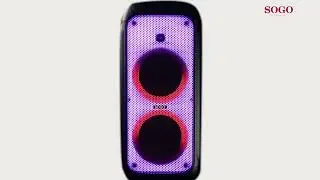 SOGO ALT-SS-8785 - Sound Beast - Altavoz de Fiesta Portatil - Portable Party Speaker - 600W PMPO