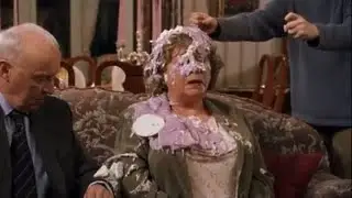 Old lady gunged