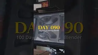 Day 90 of 100 days of blender - 1hr 36min #blender #blender3d #100daychallenge