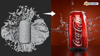 Redesign Water Splash Using Blender 4.2 💥🌊