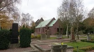 Råå begravningskapell och kyrkogård Helsingborg Skåne