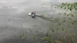 Hobbyking Swamp Dawg Air Boat on 3S & Modified scale design