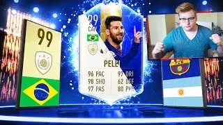 PELE 99 I MESSI W JEDNEJ PACZCE!? 😮 | FIFA 19 Prawda czy Fałsz?