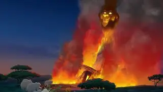 Lion Guard- Scar burns Pride Rock