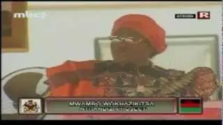 President Joyce Banda Speech at Bangwe, December 8, 2012
