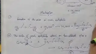 CHE06 Part3|| mechanism of perkin condensiation||#ignou @IGNOUASSIGNMENTGURU @IGNOUGUIDANCEbyARTI