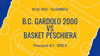 2022/2023 - 15 Giornata - Serie D - Gardolo vs Peschiera - 1/2