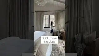 Tips to install your windows curtains #atx #renovation #diy #framelessshowerdoor