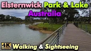 ELSTERNWICK PARK RESERVE WALKING TOUR AROUND THE LAKE IN WINTER | MELBOURNE VICTORIA AUSTRALIA