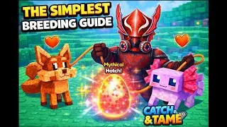 The Simplest Breeding Guide in Catch & Tame #catchandtame #roblox #giveaway