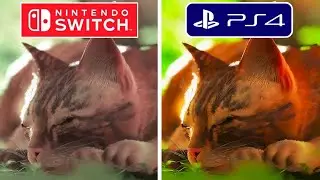 Stray PS4 vs Nintendo Switch Graphics Comparison