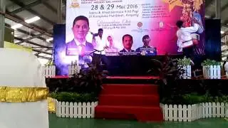Persatuan Kesenian Adithada Silambam Malaysia demo