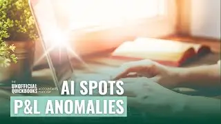 QuickBooks Online: AI Sparkles Show Categorization Errors & Trends in P&L Reports