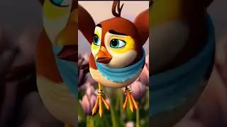 The brid in the sky #3danimation #animatedsongs #animationforkids #birdsinthesky #educationalvideo