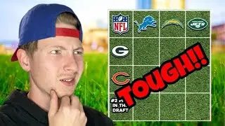 Trying to Complete the NFL Immaculate Grids!