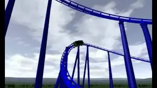 Blauer Pfeil (Blue Arrow) A Steelcoaster 3D