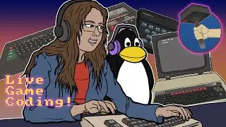 Live Game Coding on Commodore 64! - GameHammer Live