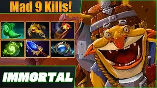 Immortal Techies Hard Support 🩺 Astounding 9 Kills! Dota 2 DotaPulse Highlight Gameplay