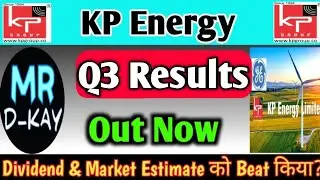 kp energy share latest news🔥KP Energy Q3 results 2026 | kpi green energy share latest news