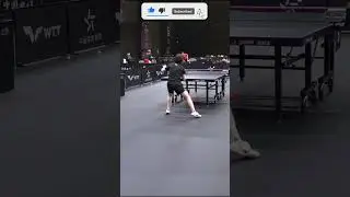 Pro Chopper Training 🔥🔥🔥 #tabletennis #pingpong #wtt #tabletennisfun #suhhyowon